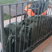 Ringhiera in ferro battuto