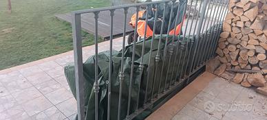 Ringhiera in ferro battuto