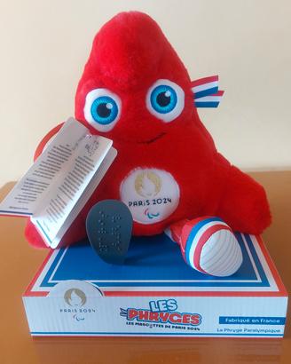 Mascotte Peluche Parigi 2024 Paralimpica 