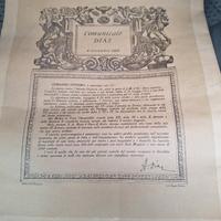 Bollettino della Vittoria, litografia 