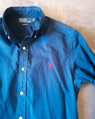 Camicia Ralph Lauren Blu taglia S slim fit