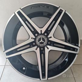 1 cerchio lega mercedes benz classe c amg r18 ls47
