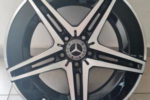 1 cerchio lega mercedes benz classe c amg r18 ls47