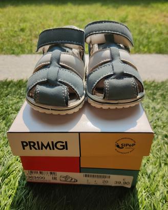 Scarpe/sandali bimbo PRIMIGI n.20 primi passi