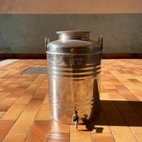 Fusto Inox 50L con Rubinetto – Perfetto per Olio,