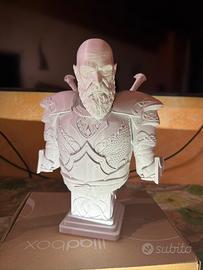 Busto KRATOS God of War - Statua 3D XL 30cm