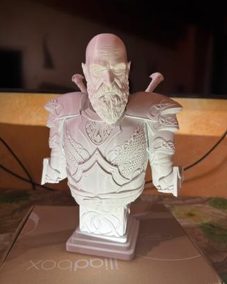 Busto KRATOS God of War - Statua 3D XL 30cm