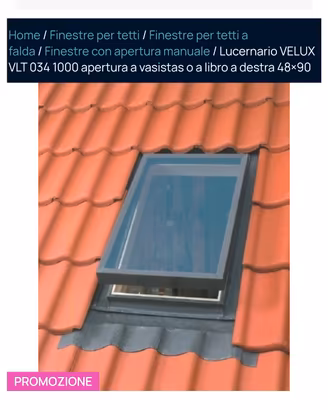 finestra da tetto Velux