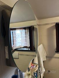 Specchio contenitore bagno