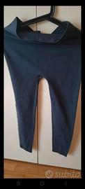 leggins max Mara blu nuovi