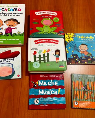 Set 7 libri con cd