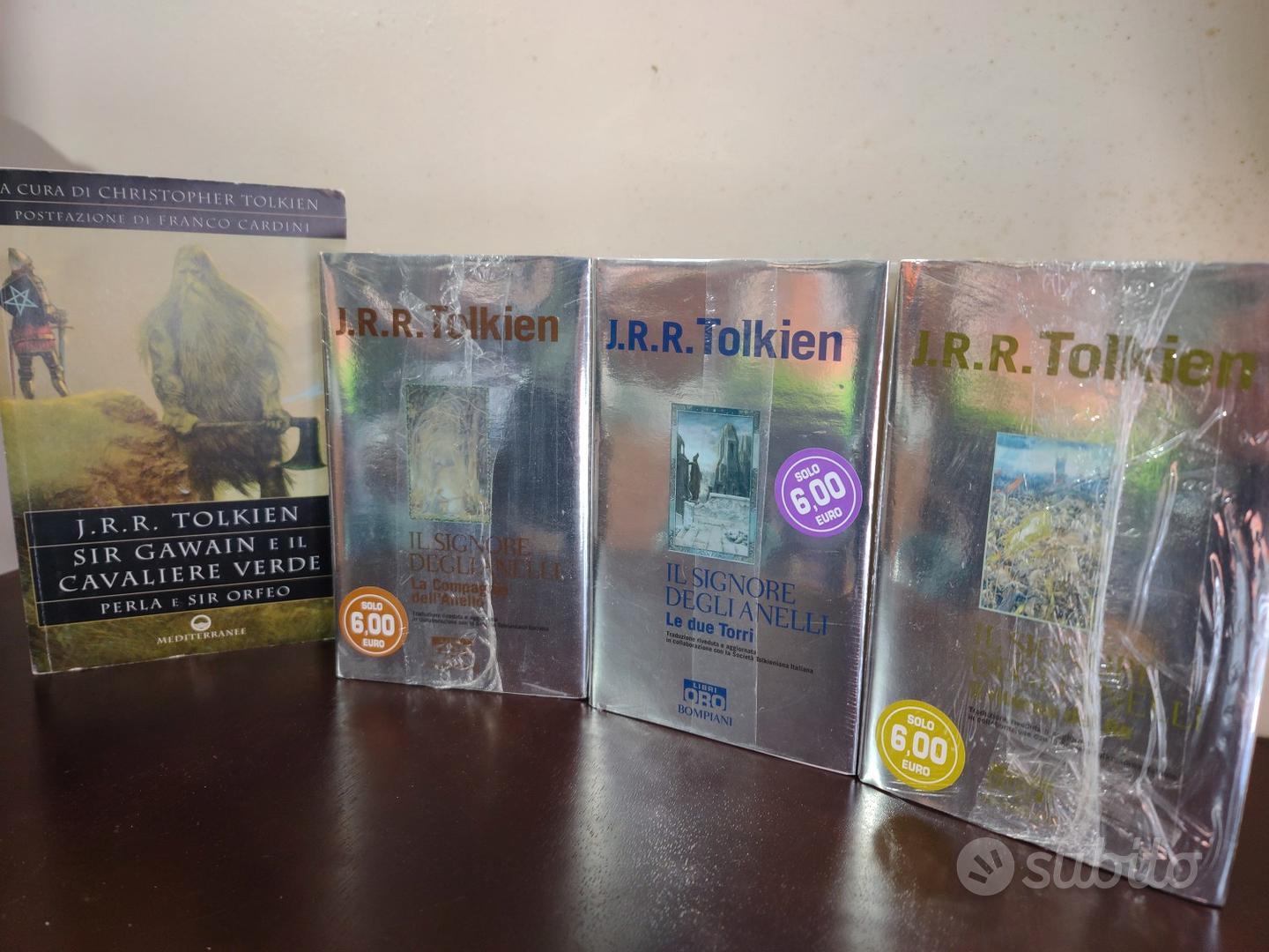 Tolkien Signore degli anelli 4 libri NUOVI - Libri e Riviste In vendita a  Roma