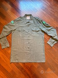 Camicia Militare Vintage 1988 – Verde Oliva