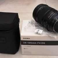 Zoom Sigma Art 24-105mm F4 DG OS HSM attacco Nikon