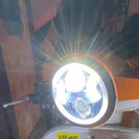 Faro Led Vespa Px Lml Star Con Adattatore Incluso