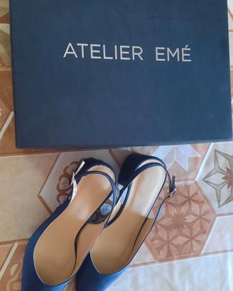 Scarpe Blu eleganti Atelier Emè