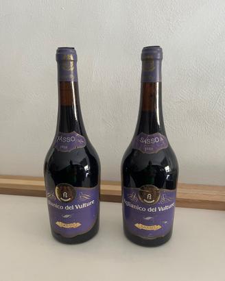 Vino Sasso (Aglianico del Vulture) annata 1988