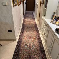 Tappeto persiano Kirman originale – corridore 7m