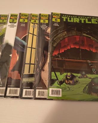 Fumetti 1-6 Teenage Mutant Ninja Turtles Aaron