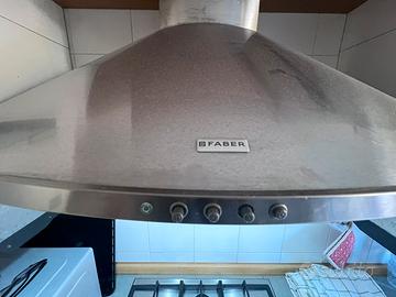 Cappa aspirante cucina Faber 90cm