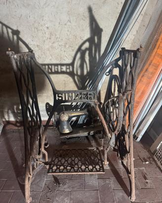Telaio singer epoca da restaurare