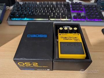 Boss OS-2 OverDrive/Distortion con scatola