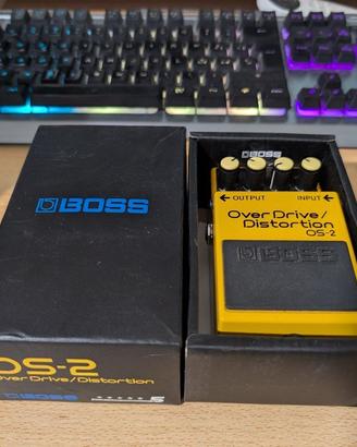 Boss OS-2 OverDrive/Distortion con scatola