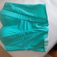 top corsetto turchese