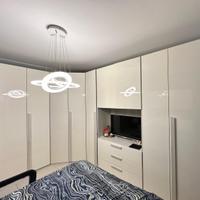 Armadio angolare con cabina per camera da letto