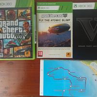 Xbox 360 - GTA V - completo con mappa