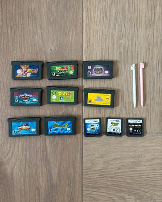 Lotto 11 giochi originali Nintendo Game Boy AD DS