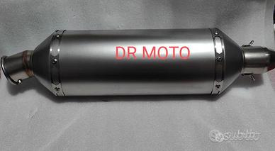 scarico big 46 db killer silenzioso acciaio