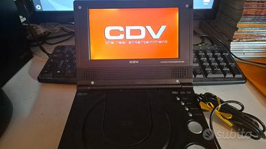 Lettore DVD portatile CDV 7 pollici con borsa
