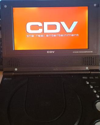 Lettore DVD portatile CDV 7 pollici con borsa