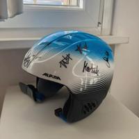 Casco Sci Autografato Coppa del Mondo Kronplatz