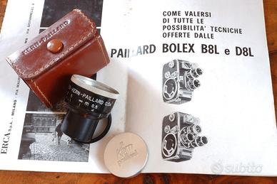 BOLEX D8L B8L Hyper Kern 0,5X manuali borsa pelle