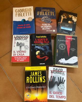 Libri gialli e thriller  in blocco