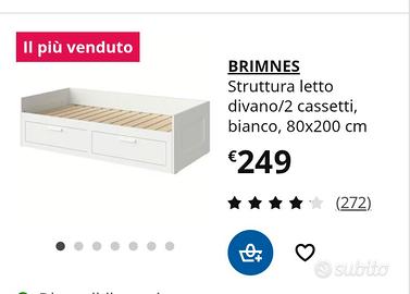 Letto Ikea Brimnes