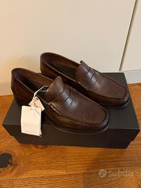 Mocassino ZARA in pelle con mascherina TG. 40