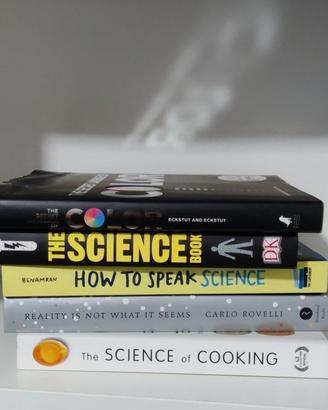 5 Libri Scienza e Divulgazione - DK / Rovelli  etc