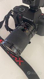 Pentax P30 con 28-80mm e Flash