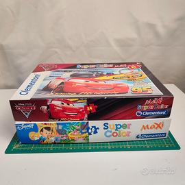 2 puzzle Cars Pinocchio Disney Pixar