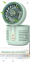 Ventilatore Purificatore aria con filtro hepa
