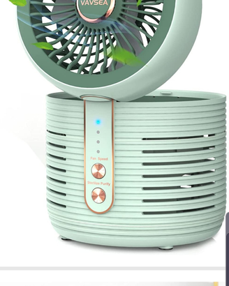 Ventilatore Purificatore aria con filtro hepa