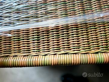 Divanetto in midollino