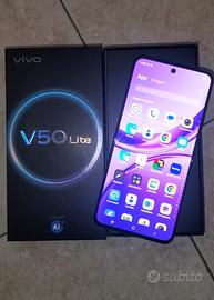 Vivo V50 lite nuovo 8/256 p.oled garanzia 