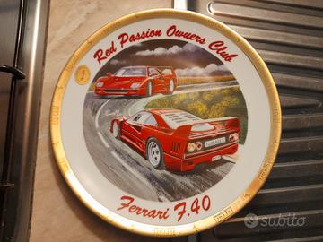 FERRARI 740 piatto celebrativo 
