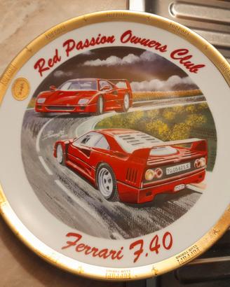 FERRARI 740 piatto celebrativo 