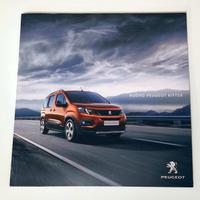 Depliant Brochure Originale Peugeot Rifter 2018