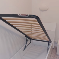 Letto singolo contenitore con materasso incluso!